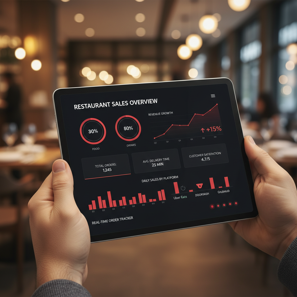Dashboard mockup